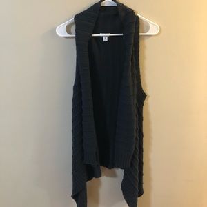 Old Navy M long cardigan vest
